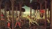 Sandro Botticelli The Story of Nastagio degli Onesti oil painting